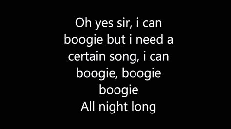 yes sir i can boogie lyrics meaning|The story of a song: Yes Sir, I Can Boogie .